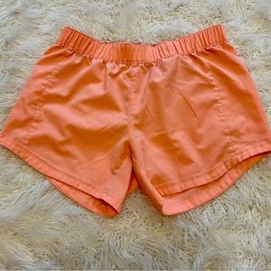 🎣🧡PFG COLUMBIA FISHING SHORTS-XS-ORANGE/CORAL🧡🎣
